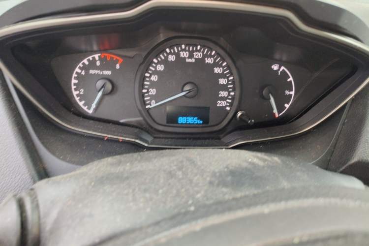 Used Ford Escort 2015 1.5L Manual Comfort Model Odometer Close Up