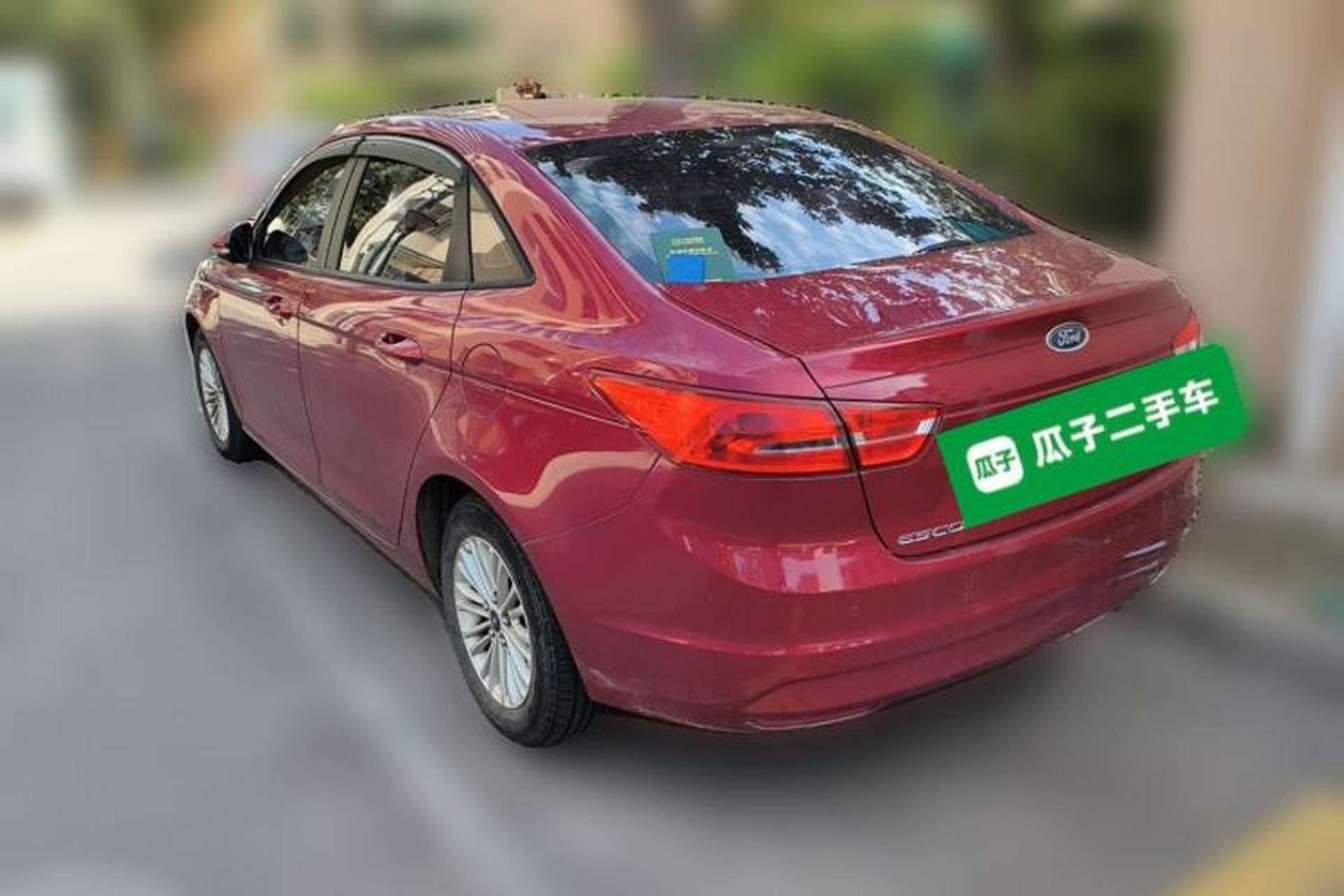 Used Ford Escort 2015 1.5L Automatic Comfort Edition Rear Left 45 Deg