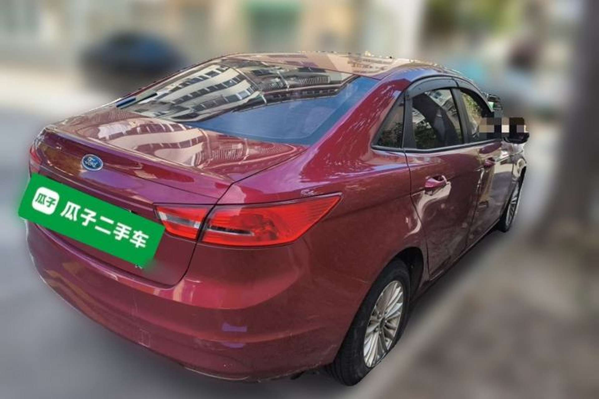 Used Ford Escort 2015 1.5L Automatic Comfort Edition Rear Right 45 Deg