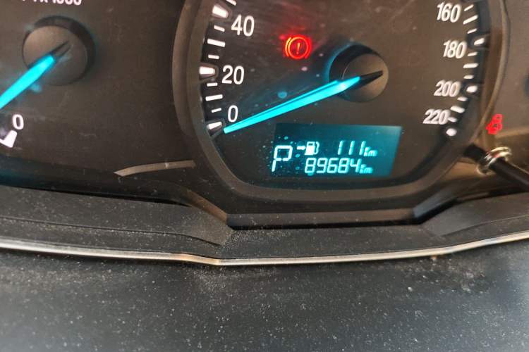 Used Ford Escort 2015 1.5L Automatic Comfort Edition Odometer Close Up