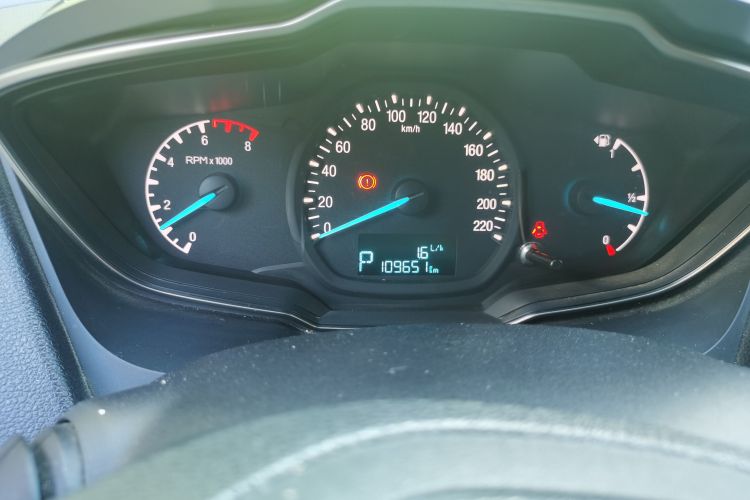 Used Ford Escort 2015 1.5L Automatic Comfort Edition Odometer Close Up