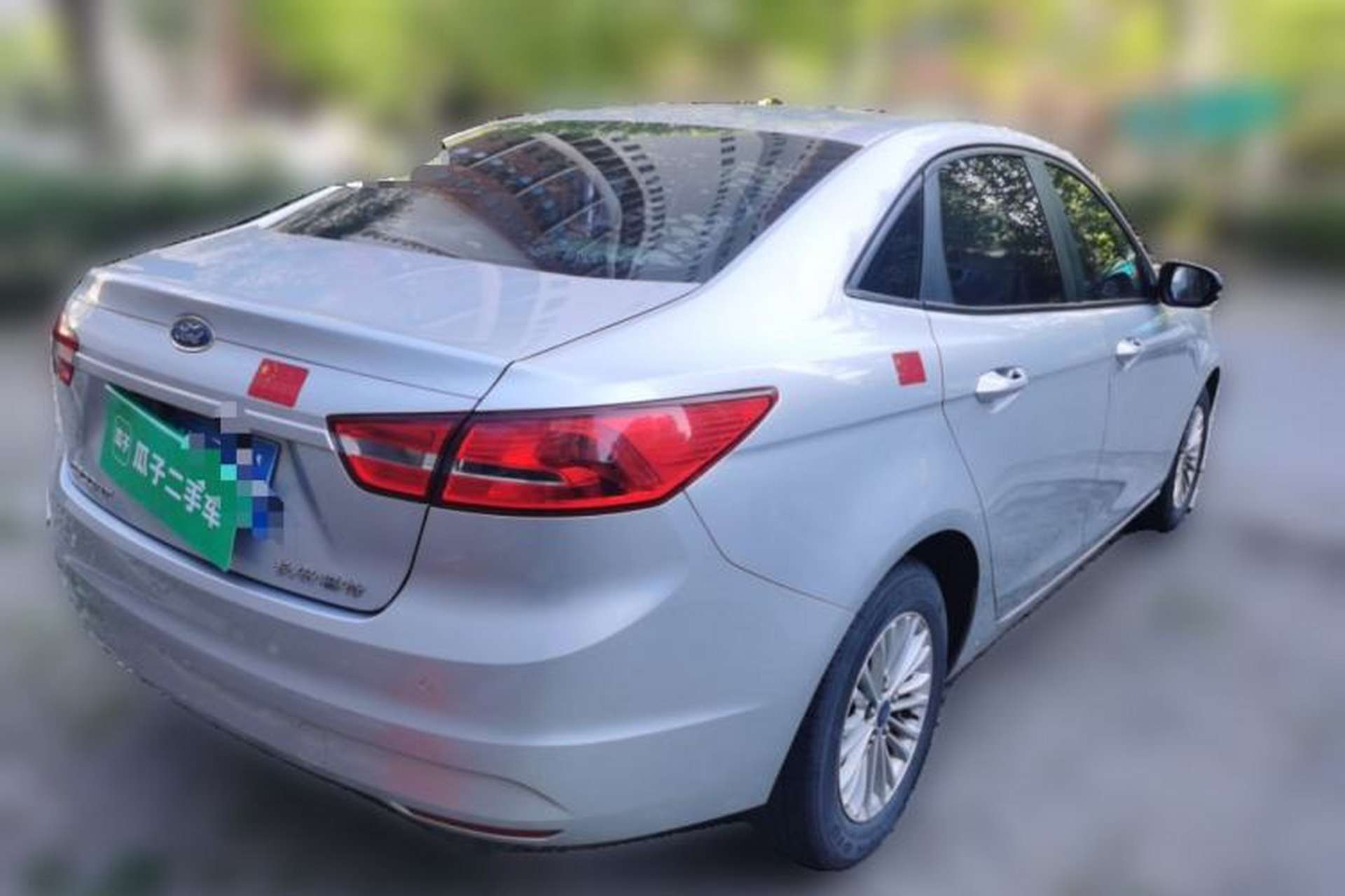 Used Ford Escort 2015 1.5L Automatic Comfort Edition Rear Right 45 Deg