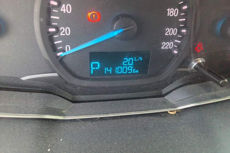 Used Ford Escort 2015 1.5L Automatic Comfort Edition Odometer Close Up