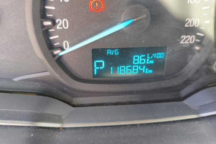Used Ford Escort 2015 1.5L Automatic Comfort Edition Odometer Close Up