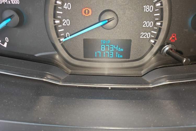 Used Ford Escort 2015 1.5L Manual Comfort Model Odometer Close Up