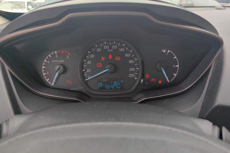 Used Ford Escort 2015 1.5L Automatic Comfort Edition Odometer Close Up