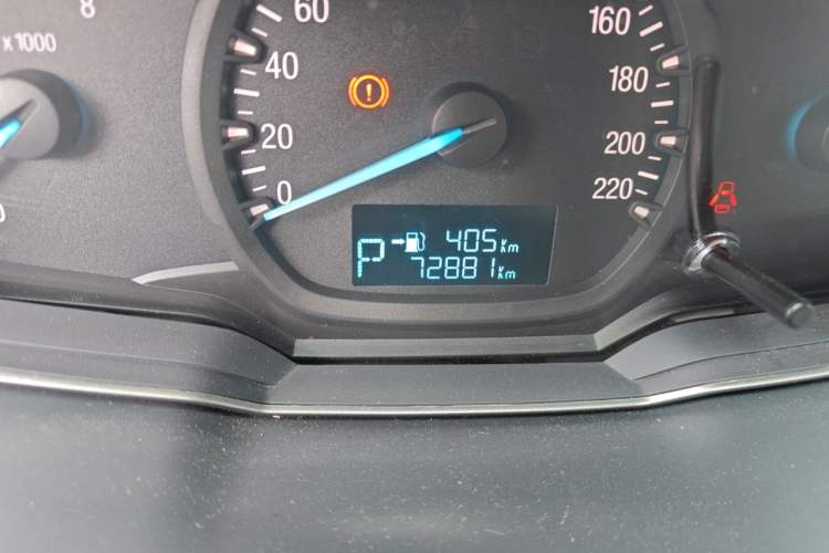 Used Ford Escort 2015 1.5L Automatic Comfort Edition Odometer Close Up