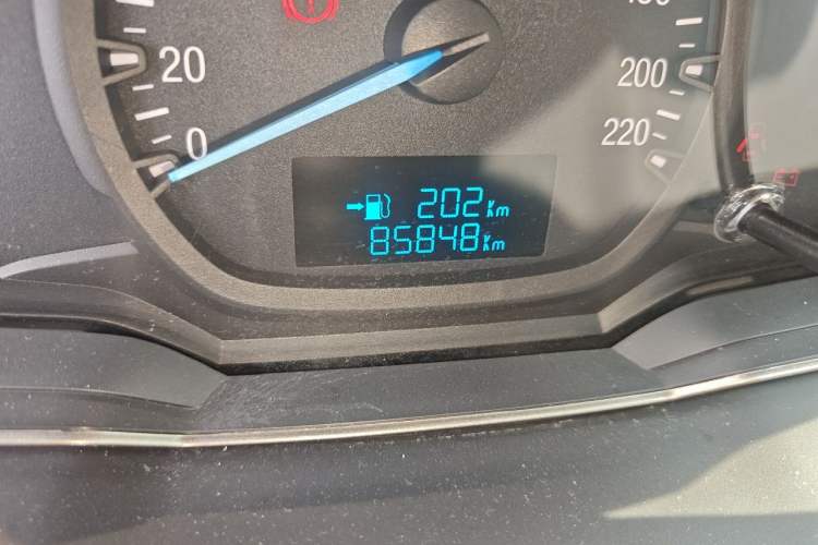 Used Ford Escort 2015 1.5L Manual Comfort Model Odometer Close Up