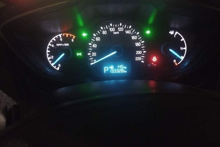 Used Ford Escort 2015 1.5L Automatic Comfort Edition Odometer Close Up