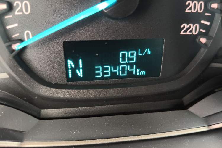 Used Ford Escort 2015 1.5L Automatic Comfort Edition Odometer Close Up