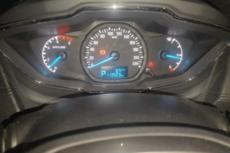 Used Ford Escort 2015 1.5L Automatic Comfort Edition Odometer Close Up