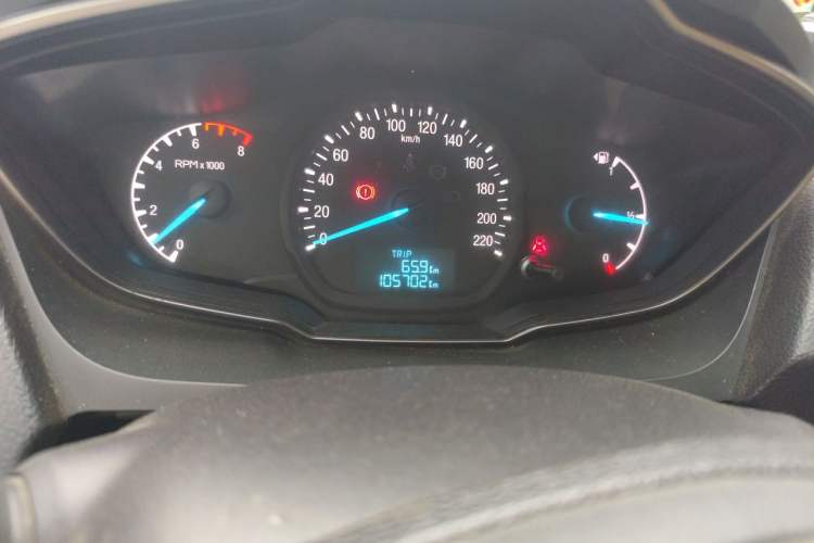 Used Ford Escort 2015 1.5L Manual Comfort Model Odometer Close Up