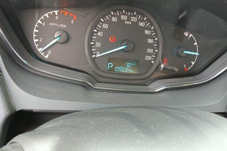 Used Ford Escort 2015 1.5L Automatic Fashion Model Odometer Close Up