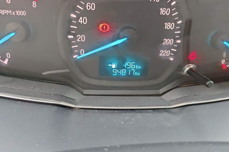 Used Ford Escort 2015 1.5L Manual Comfort Model Odometer Close Up