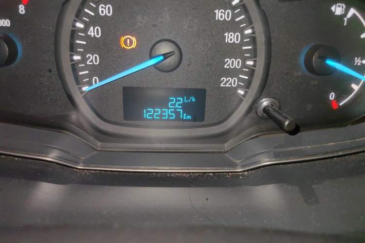 Used Ford Escort 2015 1.5L Manual Comfort Model Odometer Close Up