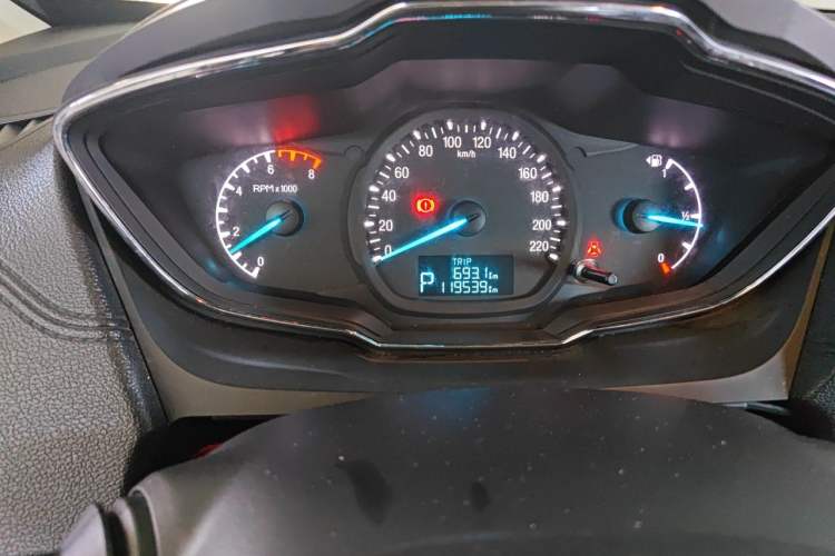 Used Ford Escort 2015 1.5L Automatic Fashion Model Odometer Close Up