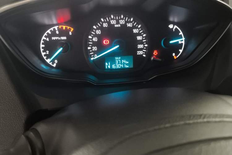 Used Ford Escort 2015 1.5L Automatic Comfort Edition Odometer Close Up