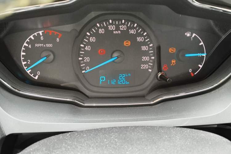 Used Ford Escort 2015 1.5L Automatic Fashion Model Odometer Close Up