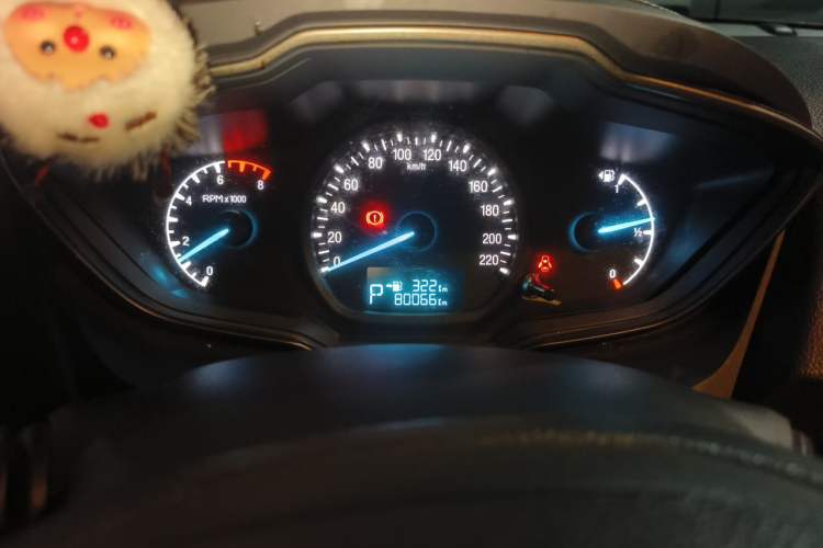 Used Ford Escort 2015 1.5L Automatic Comfort Edition Odometer Close Up