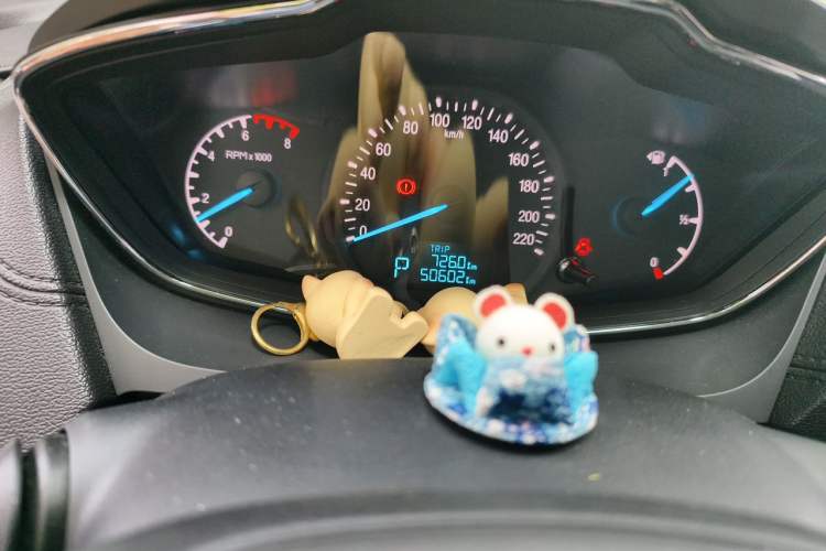 Used Ford Escort 2015 1.5L Automatic Fashion Model Odometer Close Up