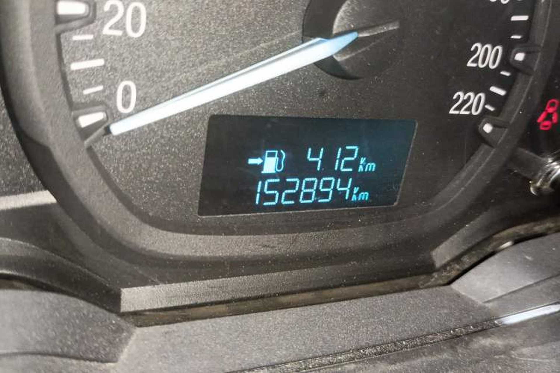 Used Ford Escort 2015 1.5L Manual Fashion Edition Odometer Close Up