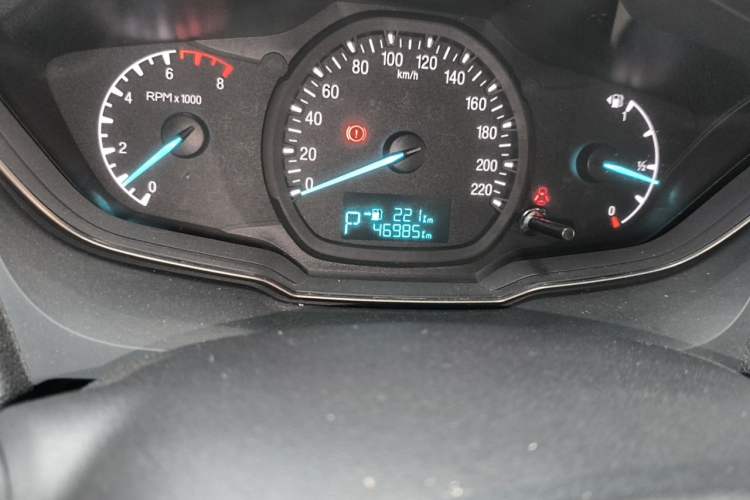Used Ford Escort 2015 1.5L Automatic Comfort Edition Odometer Close Up