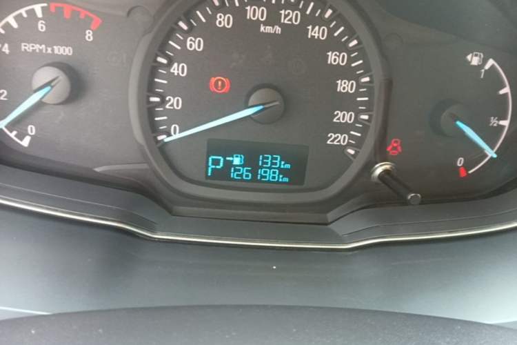Used Ford Escort 2015 1.5L Automatic Comfort Edition Odometer Close Up