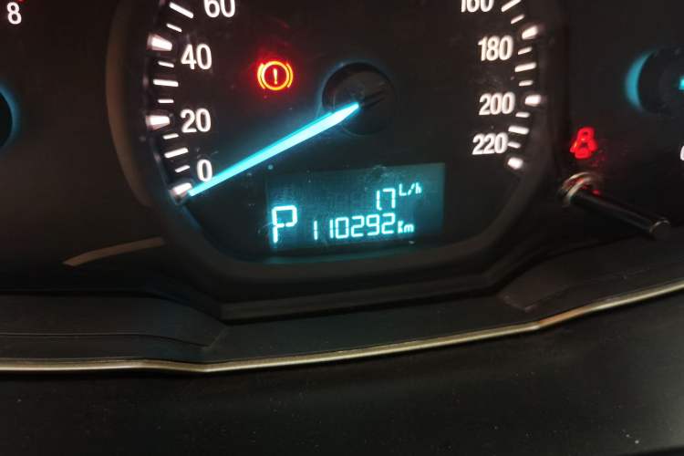 Used Ford Escort 2015 1.5L Automatic Comfort Edition Odometer Close Up