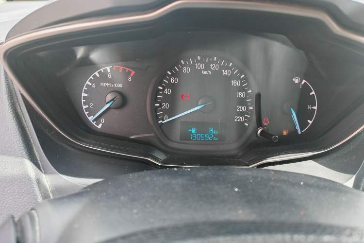 Used Ford Escort 2015 1.5L Manual Comfort Model Odometer Close Up