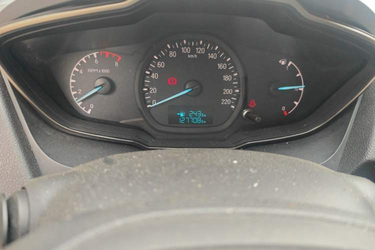 Used Ford Escort 2015 1.5L Manual Comfort Model Odometer Close Up