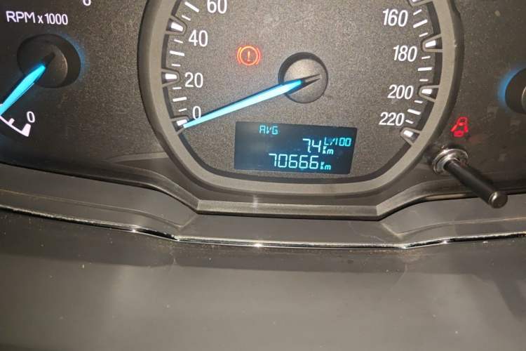 Used Ford Escort 2015 1.5L Manual Fashion Edition Odometer Close Up