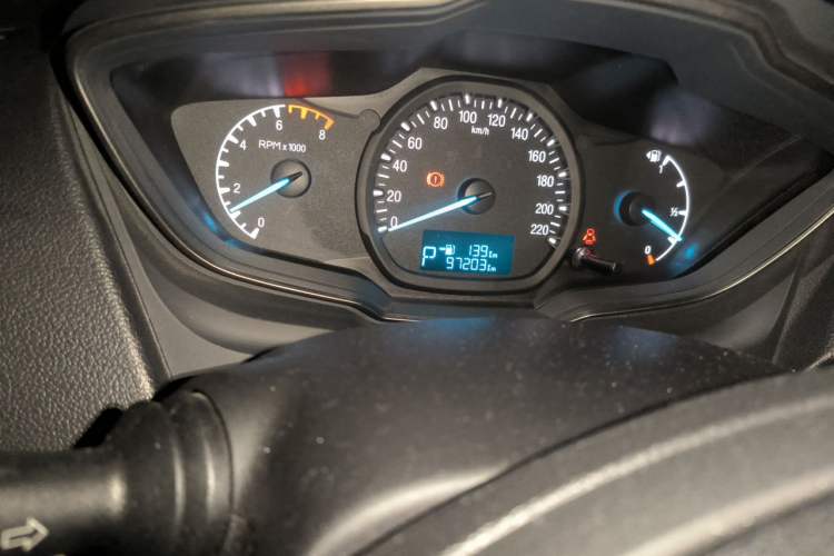 Used Ford Escort 2015 1.5L Automatic Comfort Edition Odometer Close Up