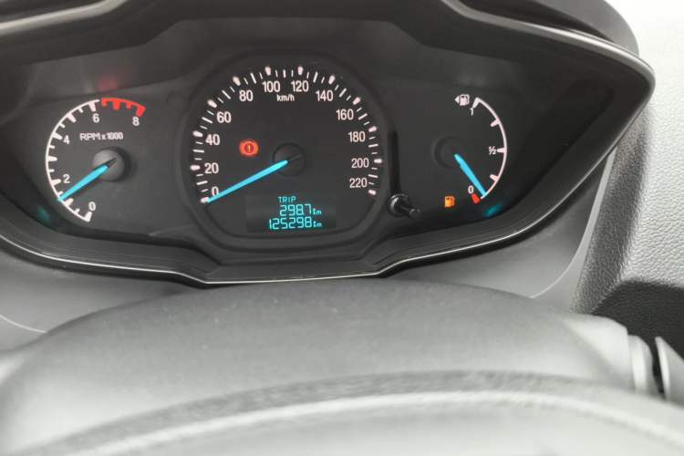 Used Ford Escort 2015 1.5L Manual Comfort Model Odometer Close Up