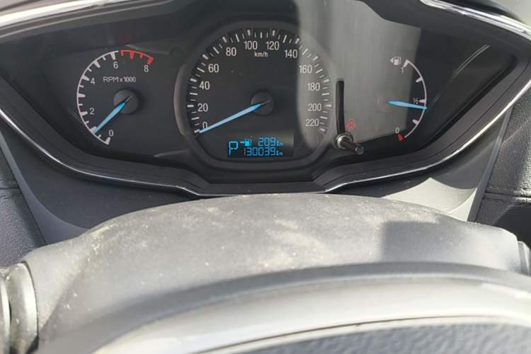 Used Ford Escort 2015 1.5L Automatic Comfort Edition Odometer Close Up