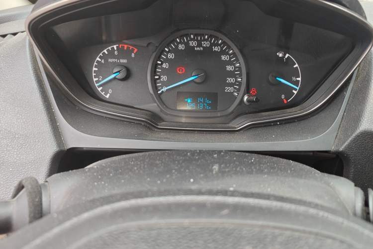 Used Ford Escort 2015 1.5L Manual Comfort Model Odometer Close Up