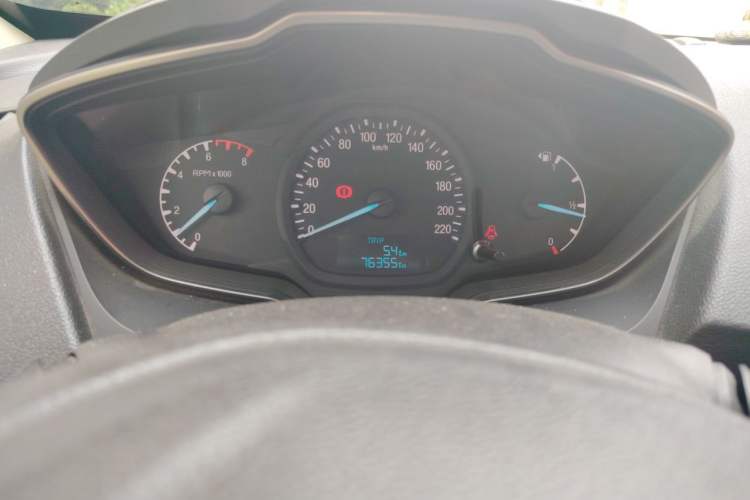 Used Ford Escort 2015 1.5L Manual Comfort Model Odometer Close Up