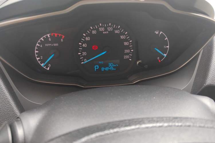Used Ford Escort 2015 1.5L Automatic Comfort Edition Odometer Close Up