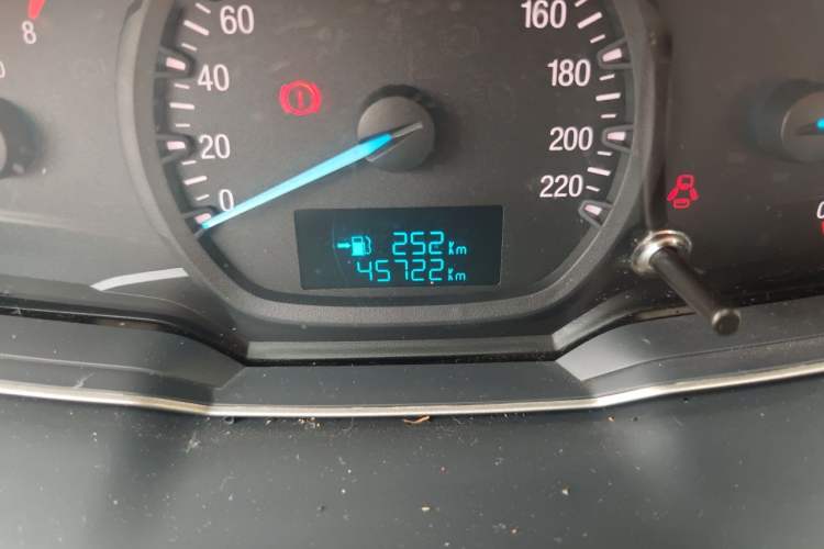 Used Ford Escort 2015 1.5L Manual Comfort Model Odometer Close Up