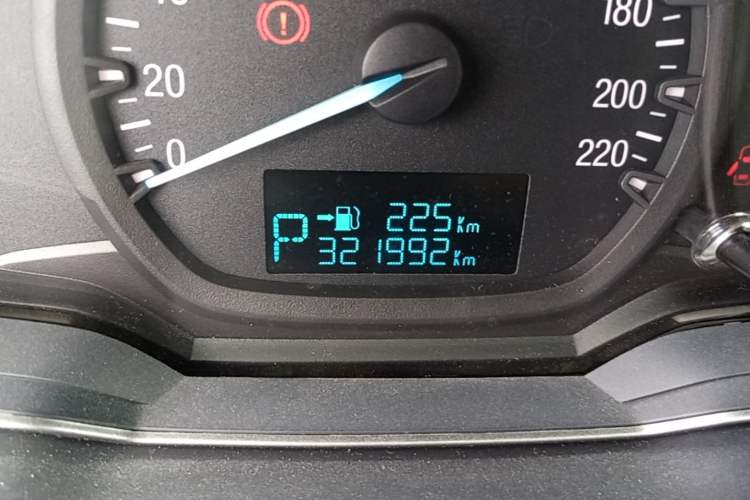 Used Ford Escort 2015 1.5L Automatic Comfort Edition Odometer Close Up
