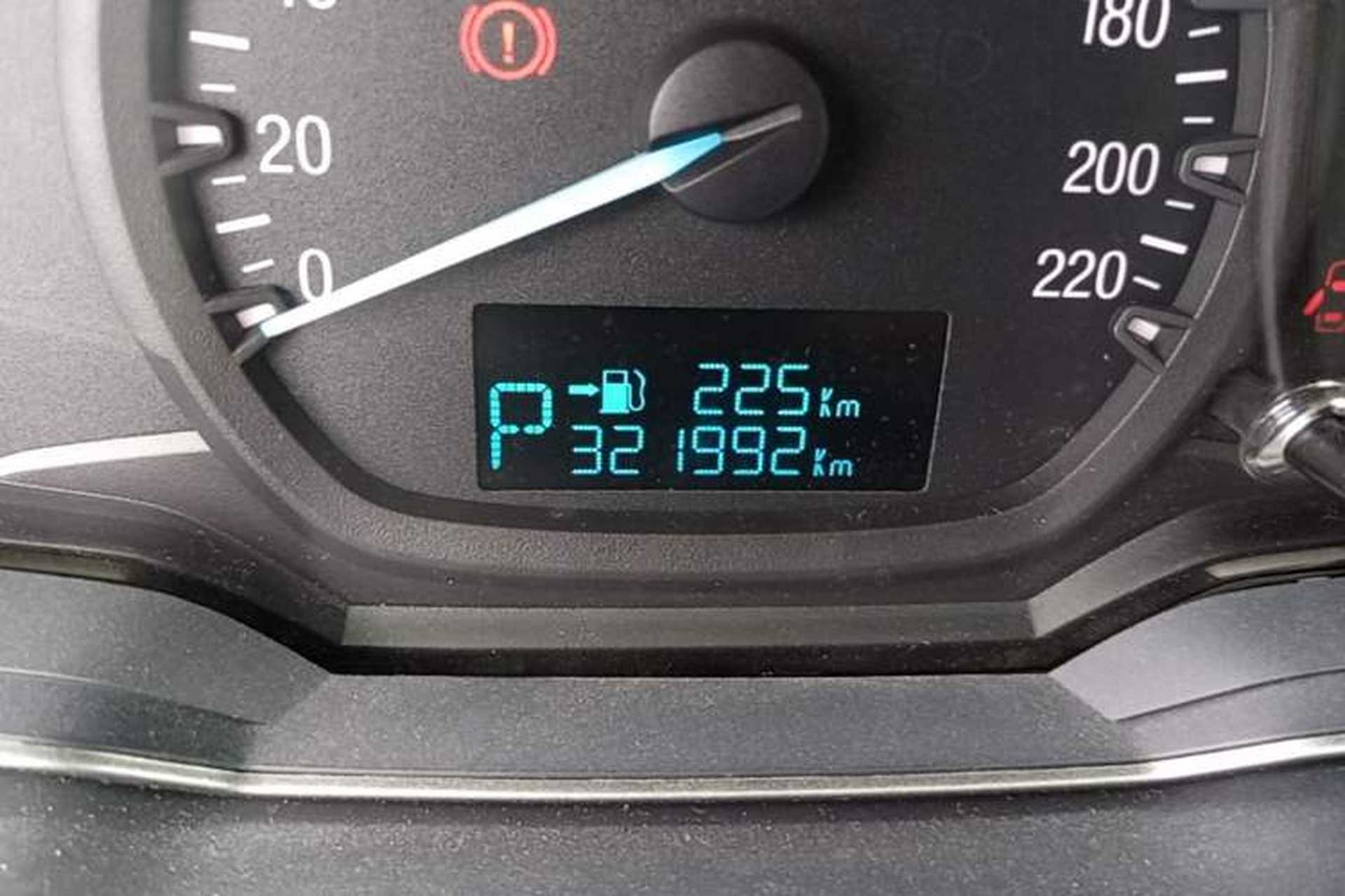 Used Ford Escort 2015 1.5L Automatic Comfort Edition Odometer Close Up