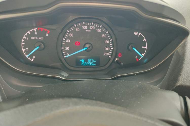 Used Ford Escort 2015 1.5L Manual Comfort Model Odometer Close Up