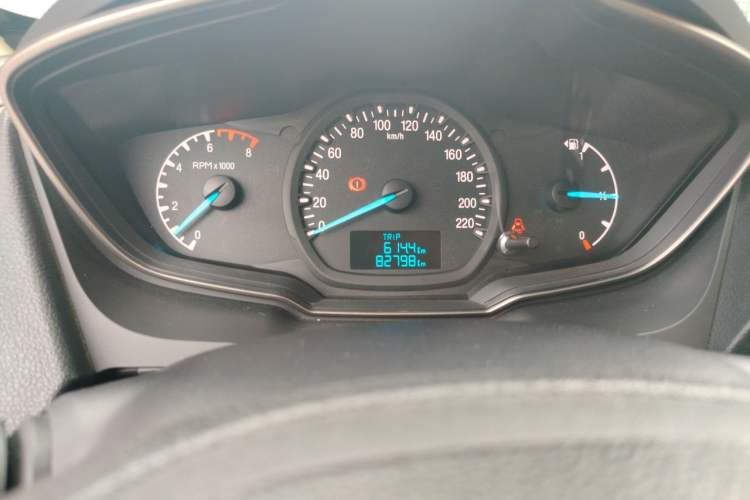 Used Ford Escort 2015 1.5L Manual Comfort Model Odometer Close Up