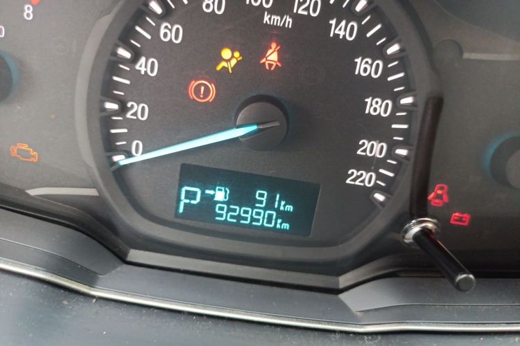 Used Ford Escort 2015 1.5L Automatic Comfort Edition Odometer Close Up