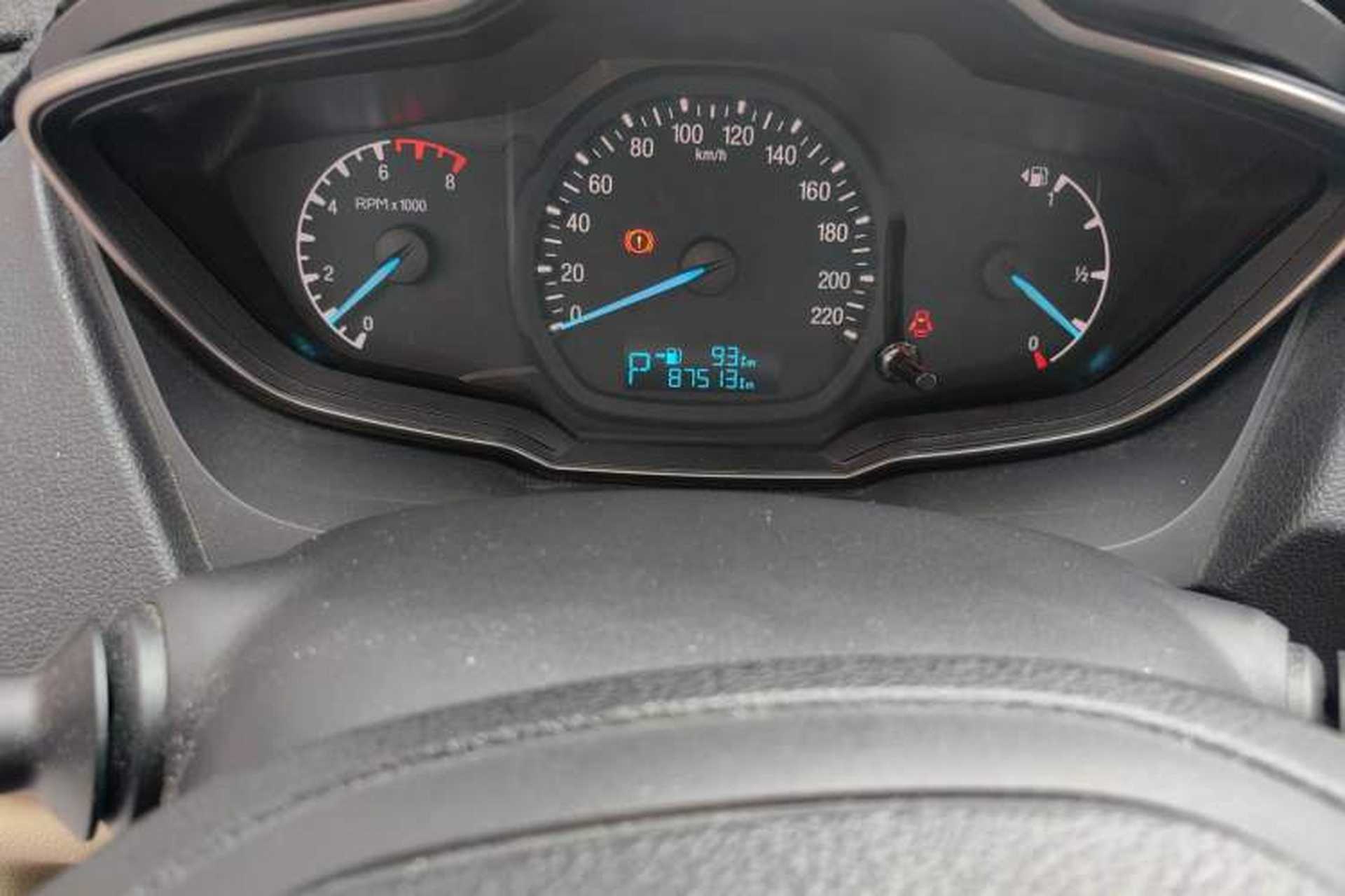 Used Ford Escort 2015 1.5L Automatic Comfort Edition Odometer Close Up