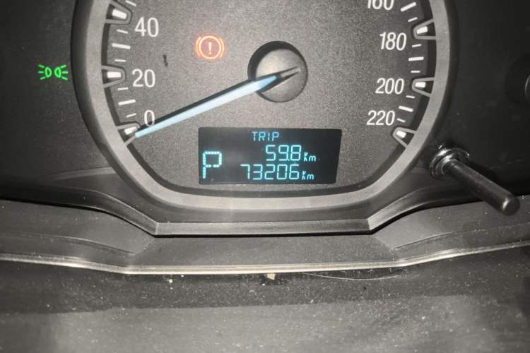 Used Ford Escort 2015 1.5L Automatic Comfort Edition Odometer Close Up