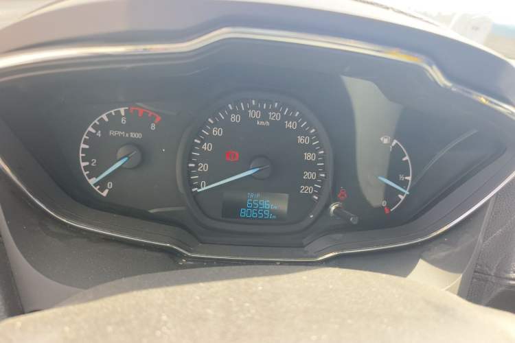 Used Ford Escort 2015 1.5L Manual Fashion Edition Odometer Close Up
