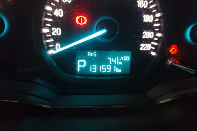 Used Ford Escort 2015 1.5L Automatic Fashion Model Odometer Close Up