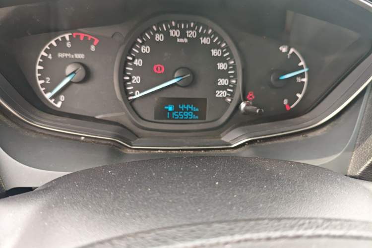 Used Ford Escort 2015 1.5L Manual Comfort Model Odometer Close Up
