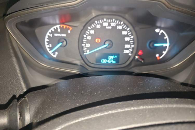 Used Ford Escort 2015 1.5L Manual Comfort Model Odometer Close Up