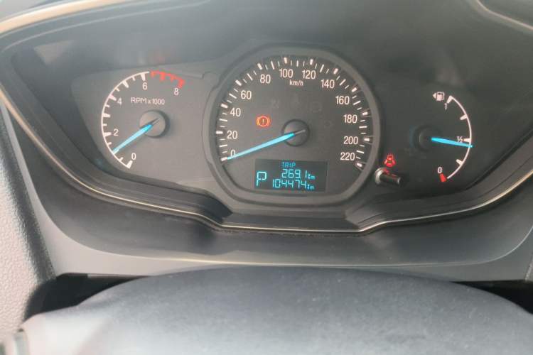 Used Ford Escort 2015 1.5L Automatic Comfort Edition Odometer Close Up